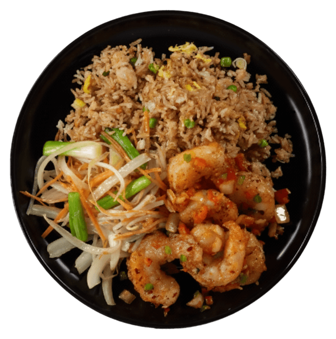 Combo 2 — one seafood plus one vegetable