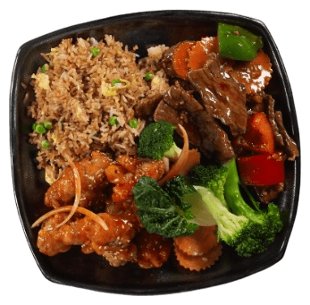 Combo 3 — two meats plus one vegetable